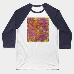 Random textured growth in a vibrant world Baseball T-Shirt